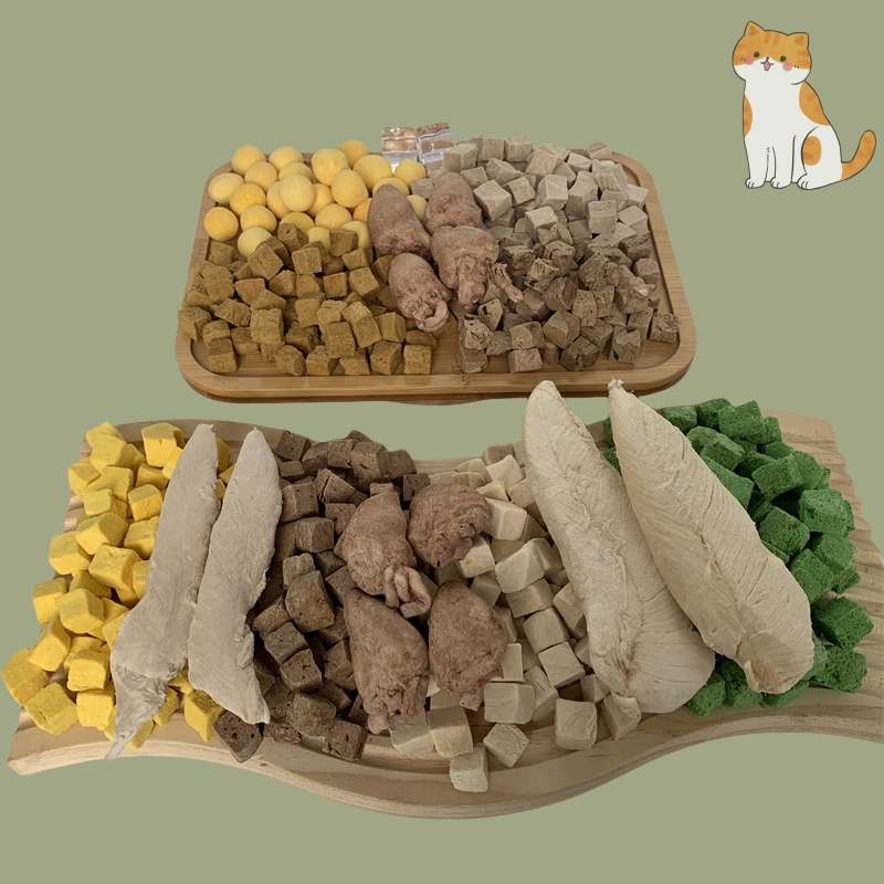 Freeze-Dried Chicken Breast Wholesale Pet Fat Increasing Dog And Cat Natural Salmon Granules