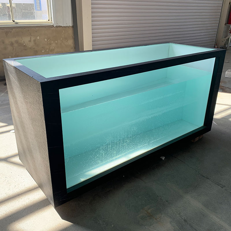 home indoor large big size fiberglass aquaponics fish tank growing frp aquaculture fish farming koi tanks for sale