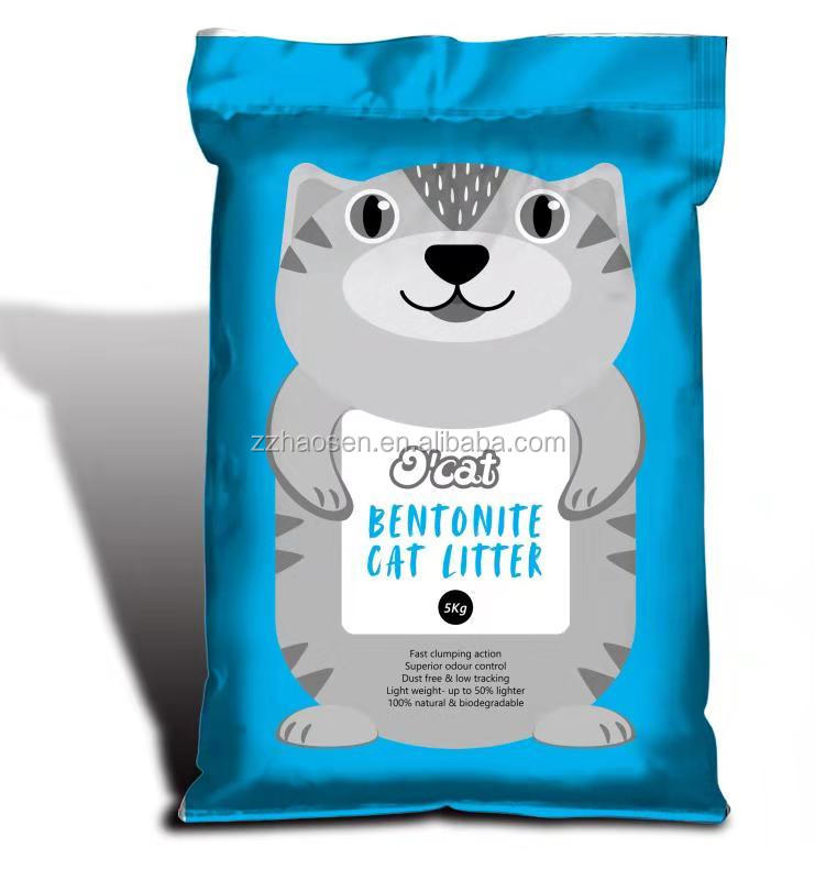 Eco-friendly Clumping China Pet Supplies Dust Free Oem Cat Litter