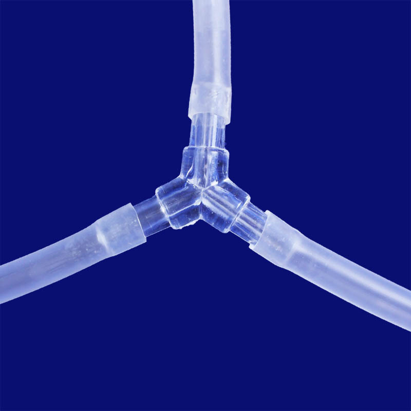 Aquarium air pump accessories hose fitting Y type aquarium air valve 3 way house connector for small air house splitter