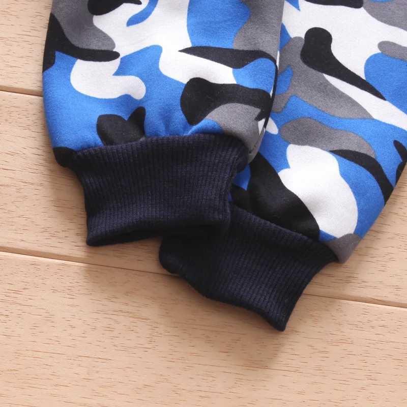 Clothing Sets Children Clothing Camouflage Fashion Kids Sport Suits Long Sleeve Shirts Pants Boys Girls Clothes Toddlers Teens Tracksuits H241126
