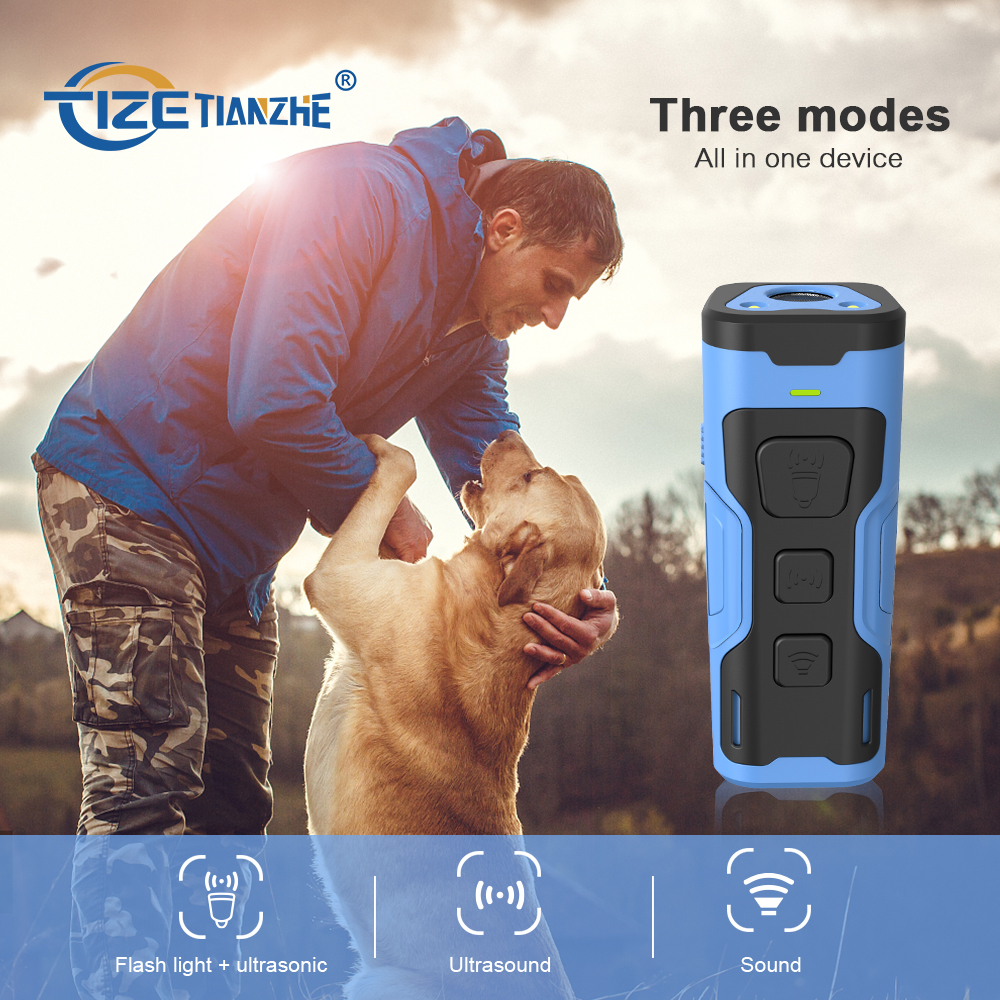 New Arrival anti barking Trainer stop barking rechargeable ultrasonic bark control dog repeller