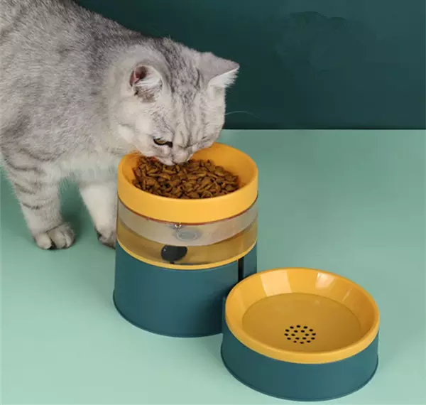 wholesale china ECO pet plastic food water bowl feeder pet accessories