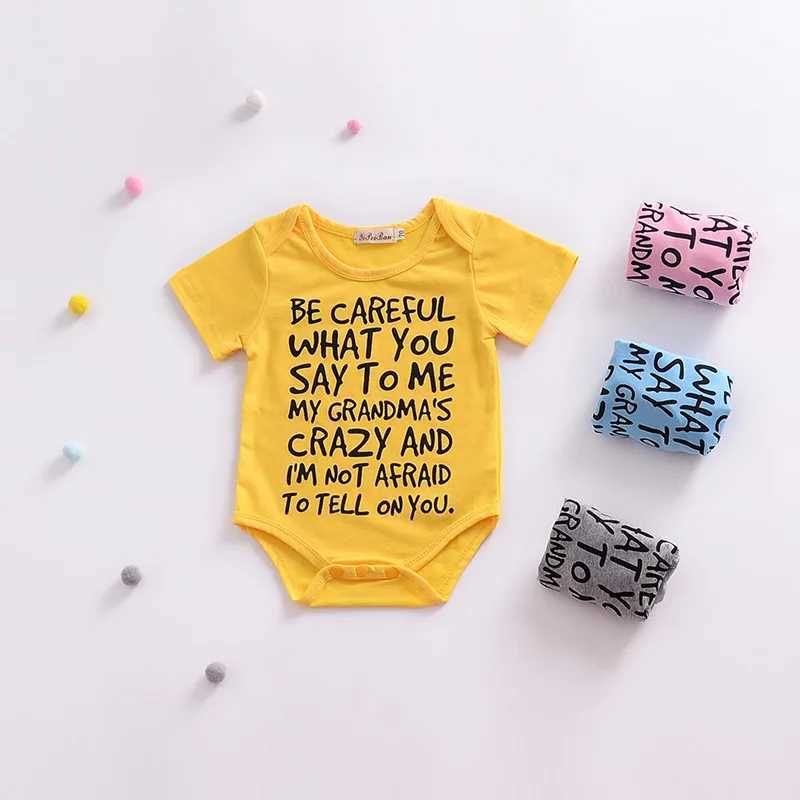Pure cotton Newborn Baby Boy Girl Clothes Kids Bodysuit Funny Cute Kawaii Outfits Clothes Baby Short-sleeved Jumpsuit Romper
