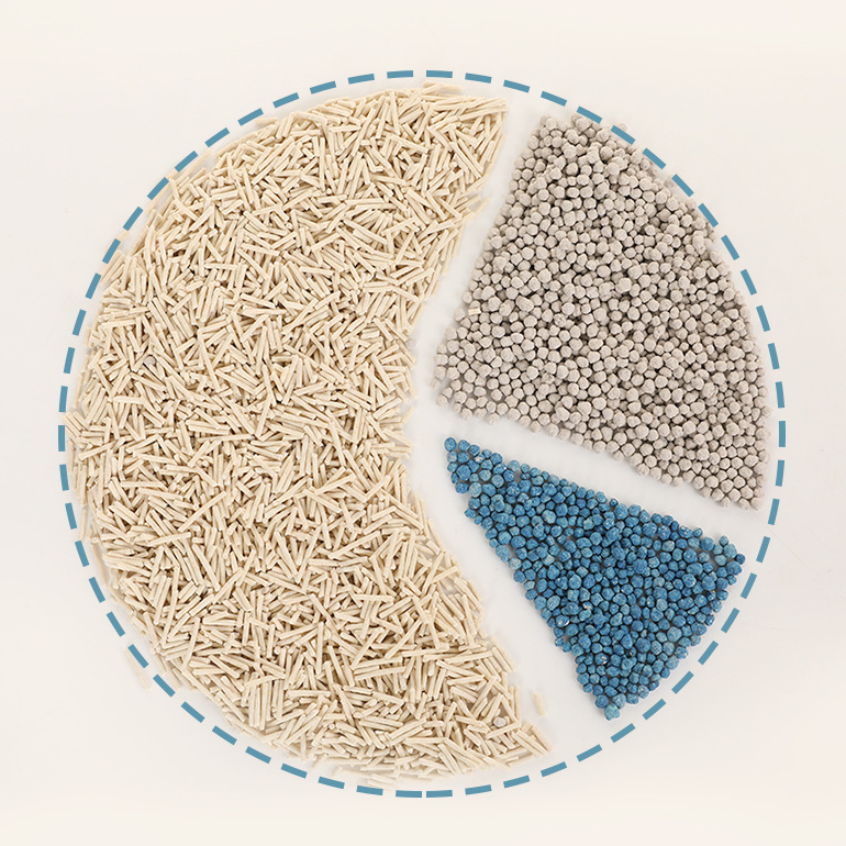Pet Supplies Free Sample Mixed Tofu Cat Litter Small Lead Urine Odor Control Bentonite Cat Litter
