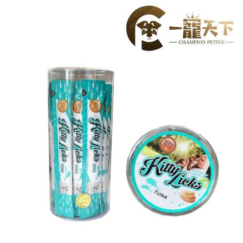 Natural For Rena's Recipe Kitty Licks Cat Tuna Snack 30pcs 128G Pet Cats Food Treats