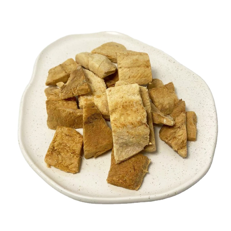 Pet freeze-dried snacks Wholesale bulk bagged goods Freeze-dried cod chunks cat Treats Dog snacks and food