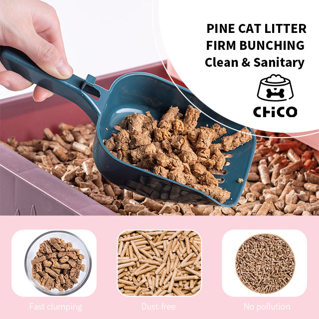 Explosive New Products Clumping Pine Wood Cat Litter Activated Charcoal Pine Litter Significant Bacteriostasis Cat Litter