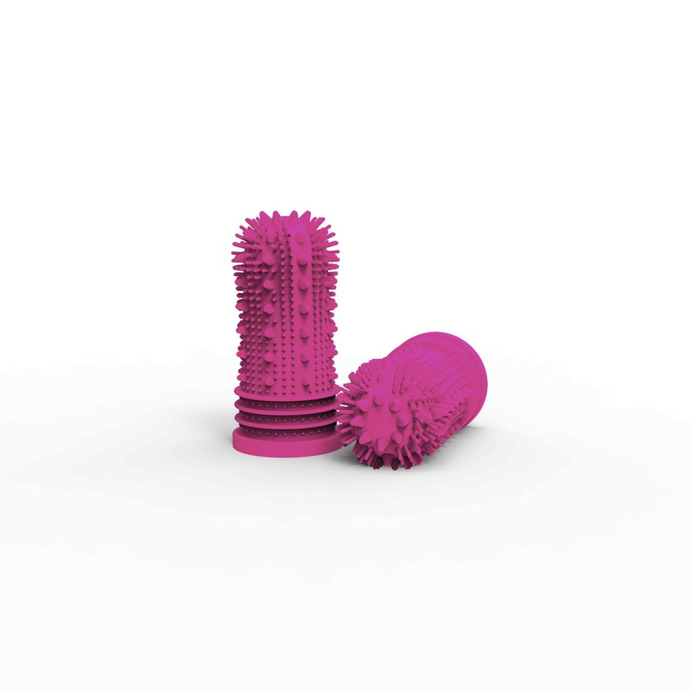 New Pet Finger Brush Silicone Dog Toothbrush Teeth Cleaning Tool Bad Breath Care Non-toxic Puppy Dog Brush Pet Supplies