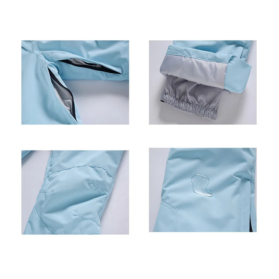 Womens and Mens Ski Pants Windproof Waterproof Snowboarding Pants Winter Outdoor Warm Snow Sports Pants Men Women Skiing Pants 241125