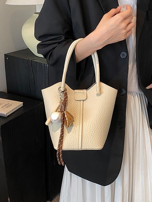 This Year's Popular Bucket For Bags Handbags Women Large Capacity New Autumn And Winter Casual Crossbody Carrying Handle Mother Bag Designer