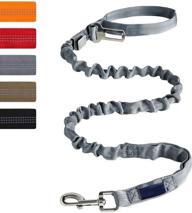 Medium Large Dog Traction Rope Elastic Buffer Training Dog Walking Rope Explosion-proof Traction Belt Pet Supplies