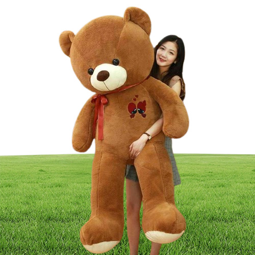60100CM Large Teddy Bear Plush Toy Lovely Giant Bear Huge Stuffed Soft Animal Dolls Kids Birthday Gift For Girlfriend Lover