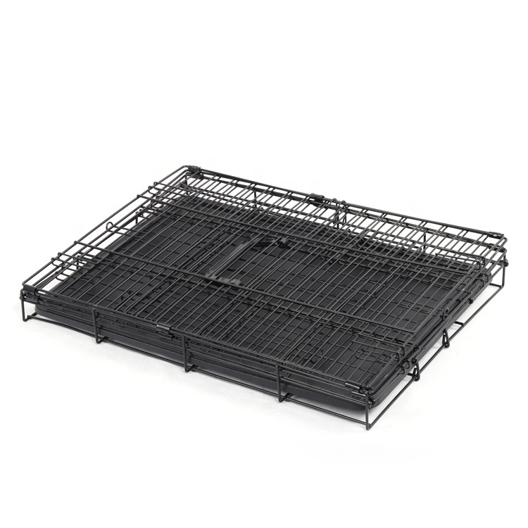 Professional Factory Customized Powder Coated Foldable Metal Wire Dog Cage For Pet