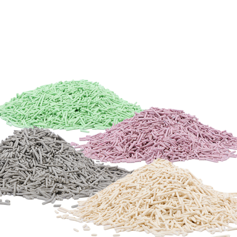 2023 Hot Selling Pet Products Strong Agglomeration And Deodorization Clumping cat litter covered
