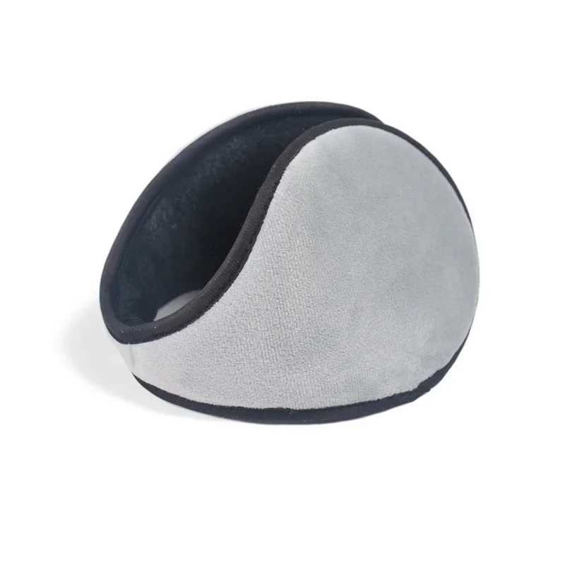 Soft Earmuffs Women Men Ear Cover Protector Thicken Plush Winter Warm Mens Solid Fleece Earmuff Warmer parel AccoriesXJ241126
