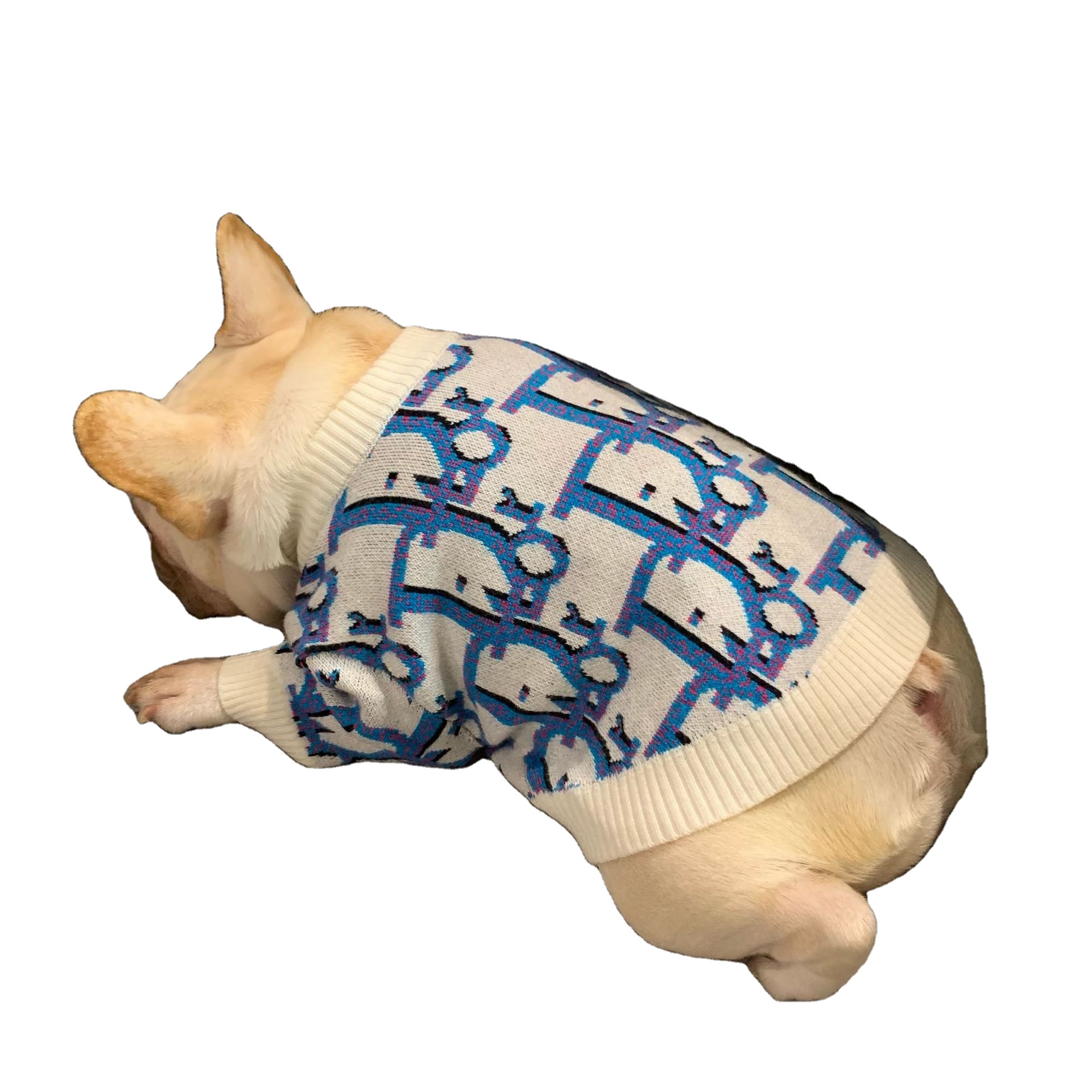Popular New Design Pet Clothing Autumn Winter Soft Comfortable Sweater For Cat Fight Teddy Schnauzer