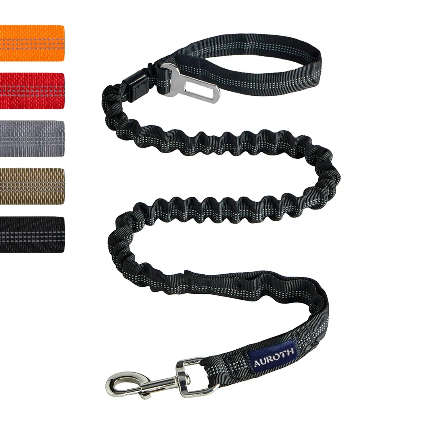 Medium Large Dog Traction Rope Elastic Buffer Training Dog Walking Rope Explosion-proof Traction Belt Pet Supplies