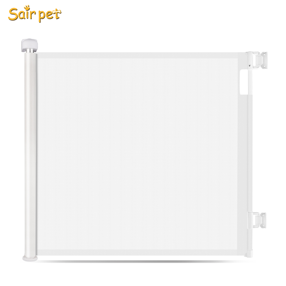 Best Selling New Design Child Dog Doorways Or Stairs Super Wide Mesh Door Fence Baby Retractable Pet/kids Safety Gate