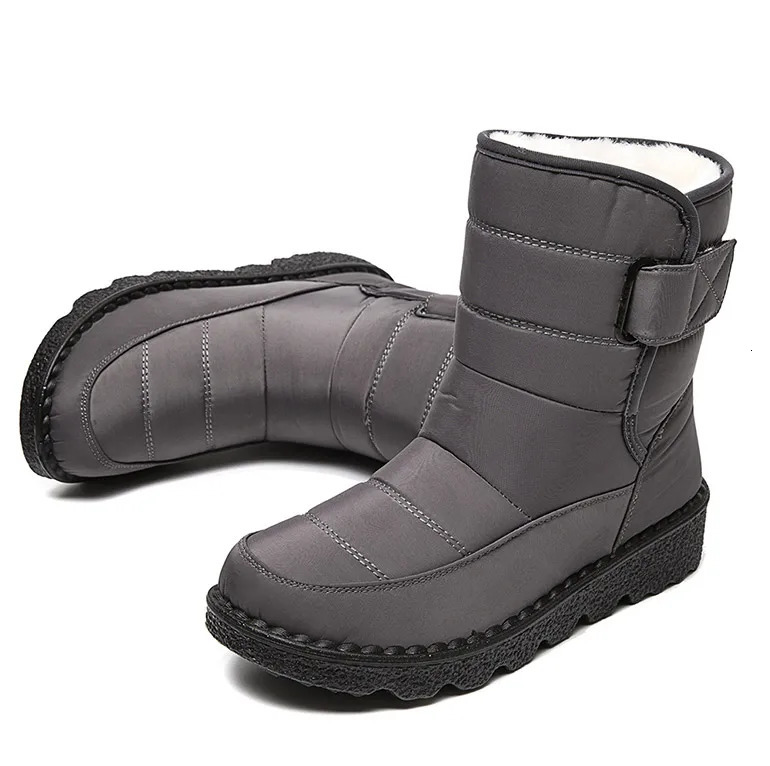 Womens boots super warm winter boots with boots snow boots rubber boots fur Bota womens short boots womens winter shoes 241126