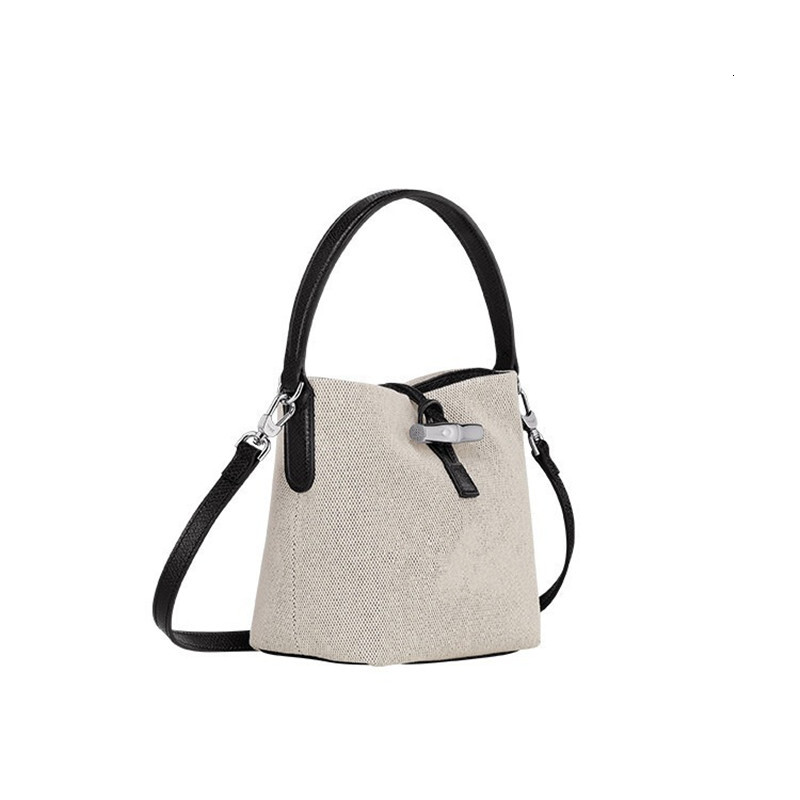 High Quality French Canvas Bucket Bag New Designer Carrying One Shoulder Crossbody Handbag When Going Out