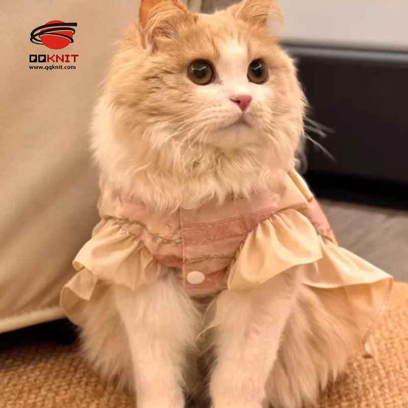 Dog clothes spring summer cat princess dress luxury lolita dress for rabbit small dog pet