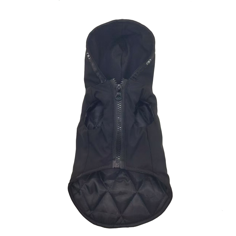 free shipping Designer Clothes, ic Letter Hoodie, Thick cotton Dog ets Fall Cold Winter Sleeveless Coats with Hood, Warm Cozy Pet Apparel for Small Me