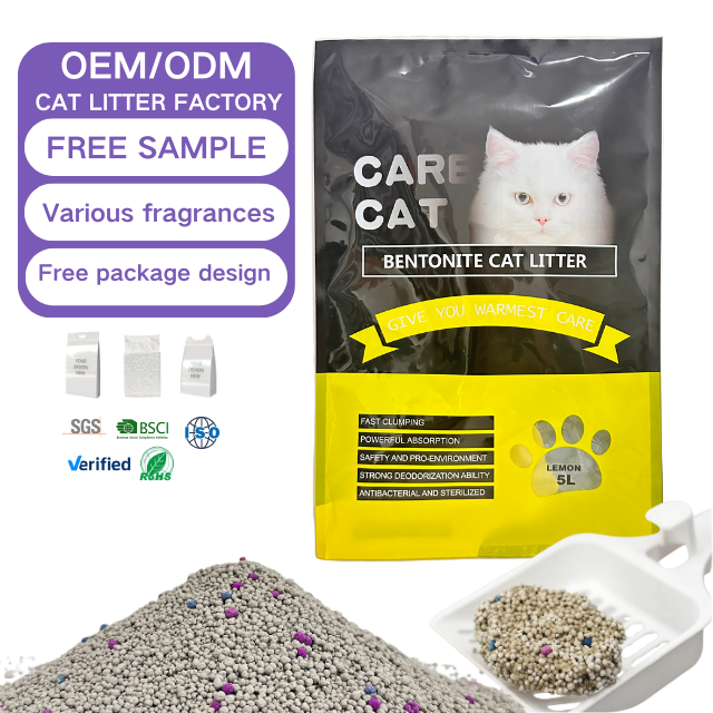 Super Affordable Bulk Kitty Litter Sand Wholesale Dust Free Bentonite Cat Litter Arena Para Gatos