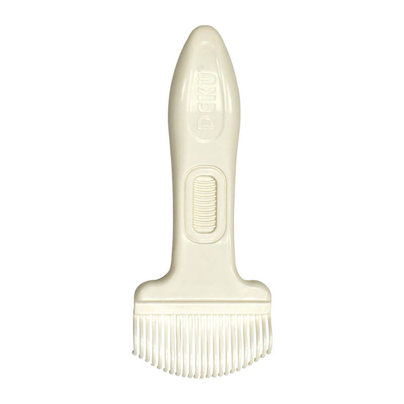 DEKU Hot Sale Cat Dog Massage Combs Plastic Fur Cleaning Brush Pet Grooming Hair Comb