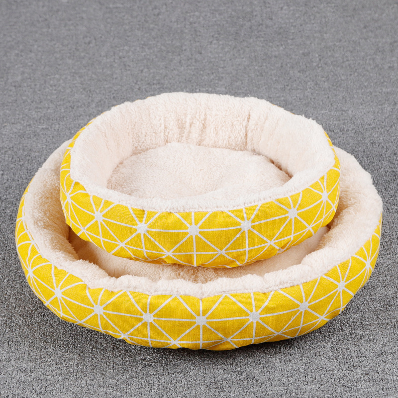 Funny Indoor Wool Lamb Fleece Simple Warm Pet Kennel Bed for Dogs