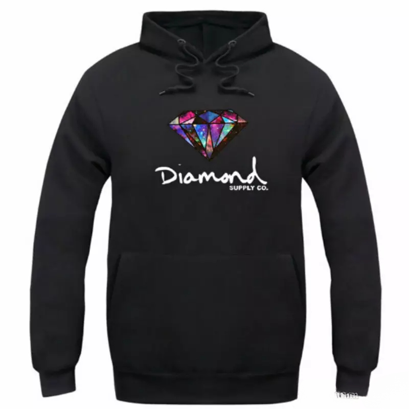Diamond supply co men hoodie women street fleece warm sweatshirt winter autumn fashion hip hop pullover