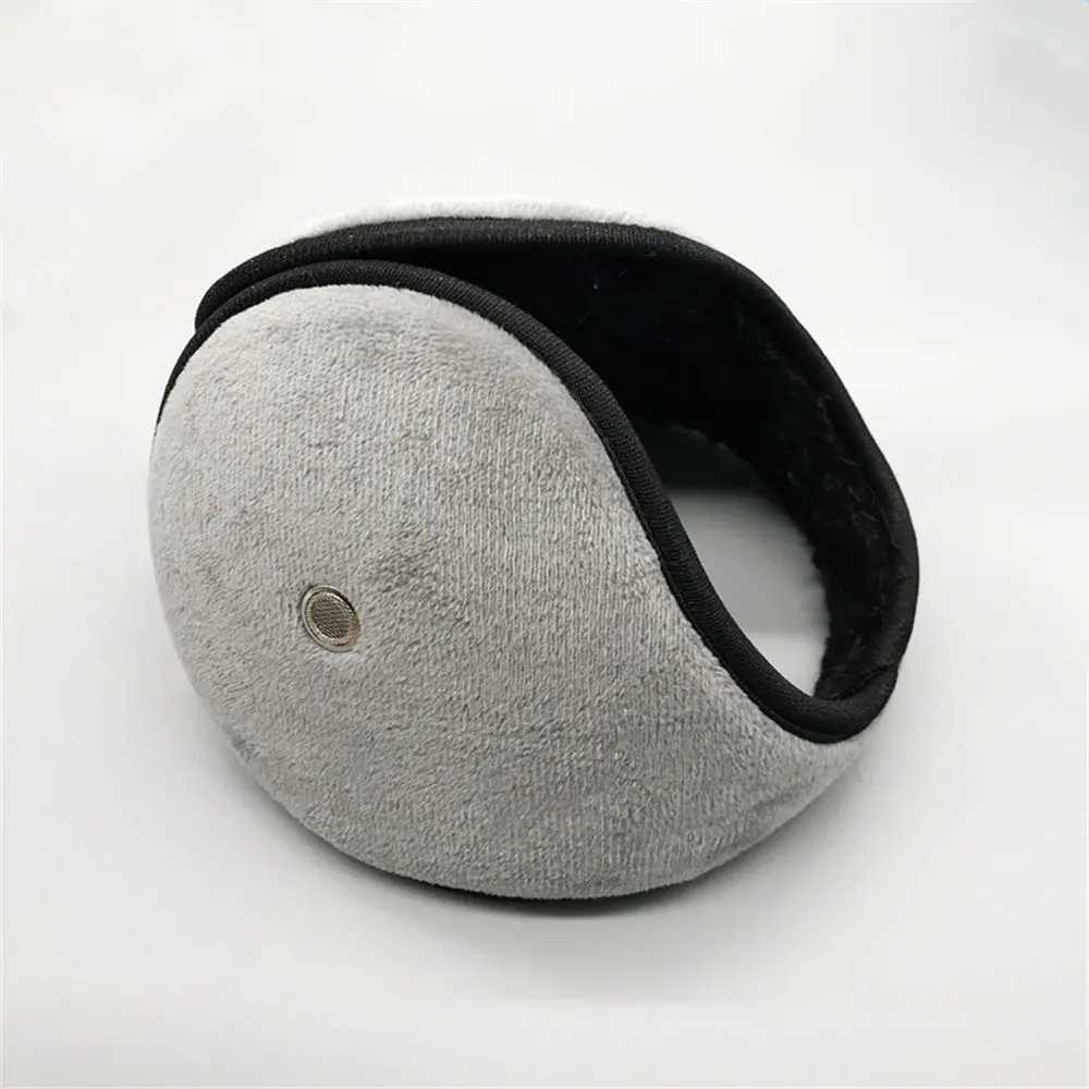 Mens earmuffs winter earmuffs wool heater unisex plush earmuffs headband W/Loudspeaker hole W241126