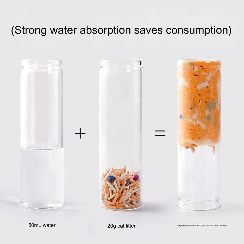 Manufacturer wholesale pet cleaning supplies activated carbon persimmon flavor deodorizing large particles mixed tofu cat litter