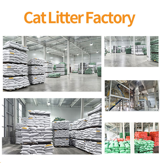 Custom Bulk Cat Litter Wholesale Factory Dust-Free Easy Clean Clumping Scented Fragrant Bentonite Cat Litter Sand