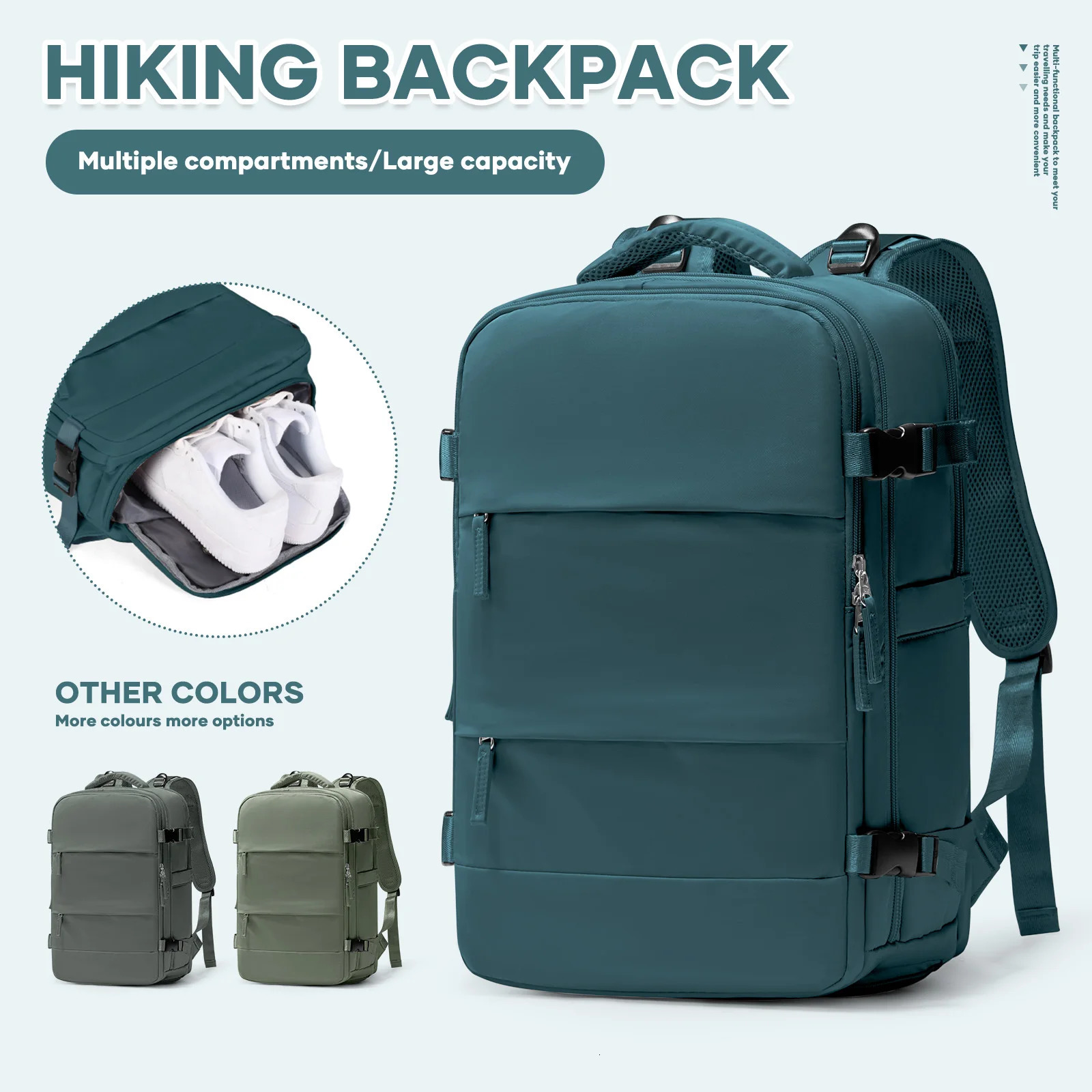 Large Travel Backpack For Women Men Carry On Backpack Travel Backpack Carry On Flight ApprovedBackpack For Travel Hikking 241114