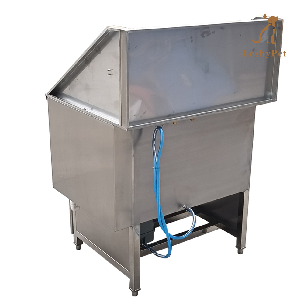 Leshypet Dog portable Dog Washing Station Bath Machine stainless steel dog tub