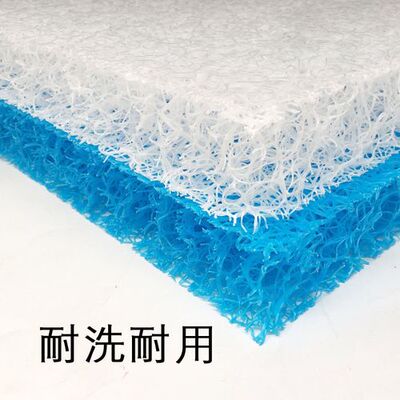 Zaohetian high density anti-corrosion cotton rattan cotton aquatic filter cotton aquarium bio logical filter mat
