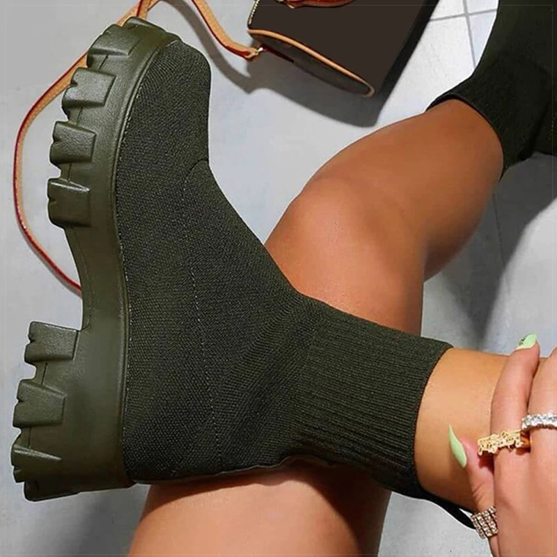 Womens Winter Boots Heels Boots Women Elegant Spring Winter Shoes For Women Platform Boots Ankle Heeled Shoes Botas Mujer Trend 241126