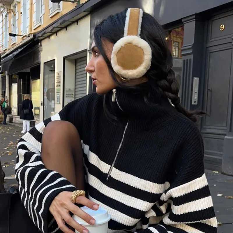 Winter Camel Plush Earmuffs Fashion Plush Padded Earmuffs Warm And Soft Suede Earmuffs Outdoor Cold Protection Maillard EarmuffsXJ241126
