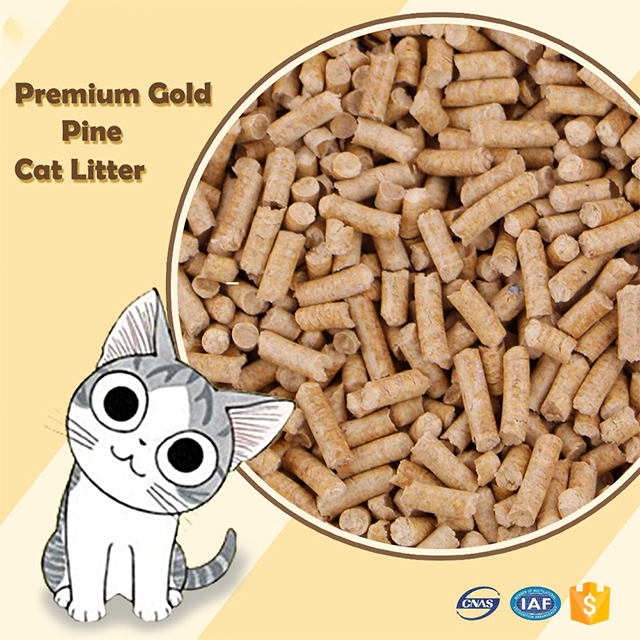 Easy Cleaning Activated Carbon pine wood pellet Cat Litter for cat litter box With Factory Direct Sale Price