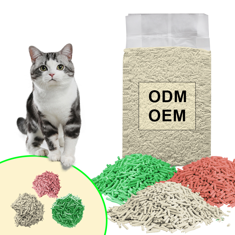 products high quality without dust many fragrance hot sell tofu cat litter