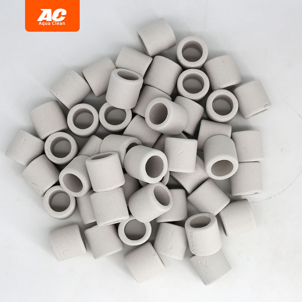 25mm Aquarium Filter Media Ceramic Rings