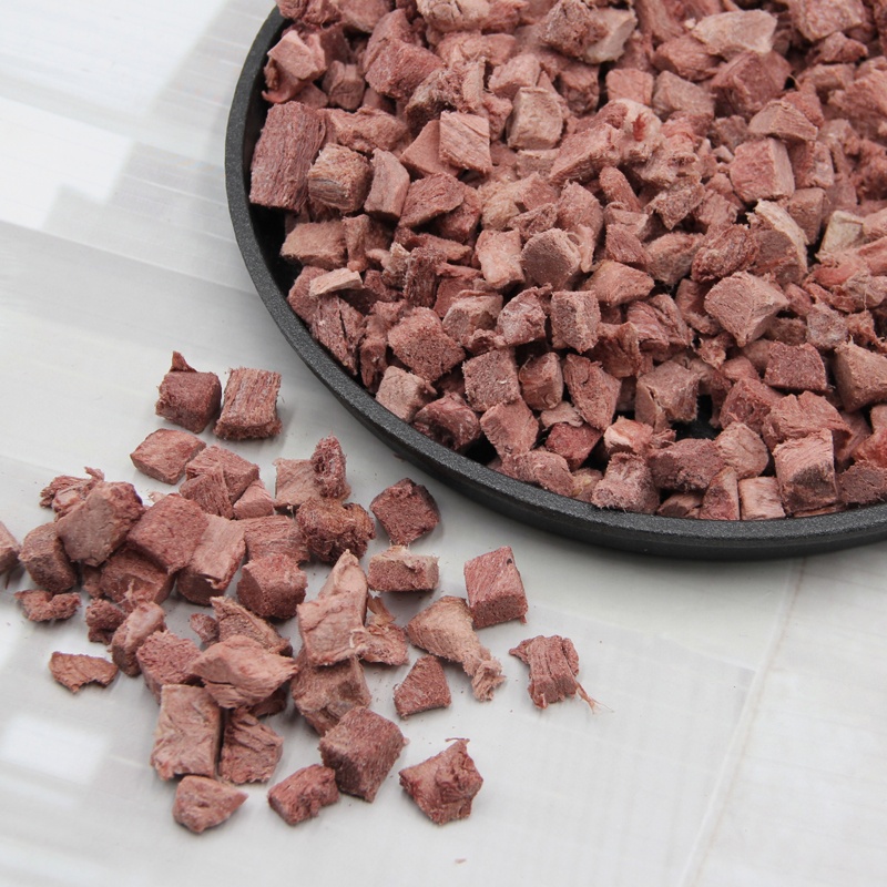 Pet freeze-dried snacks Freeze dried venison Wholesale of full box and large bags Cat snacks and dog food