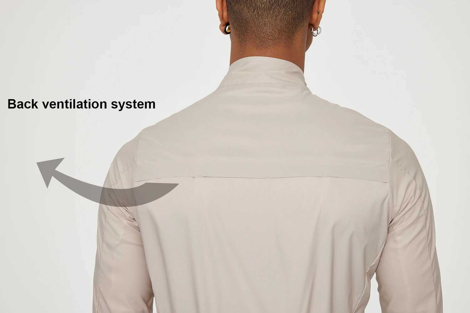 2025--Cycling Jackets SPEXCEL All Season New Classic Lightweight Windproof Cycling Jacket bike Stretch Fabric 3 Back pocket