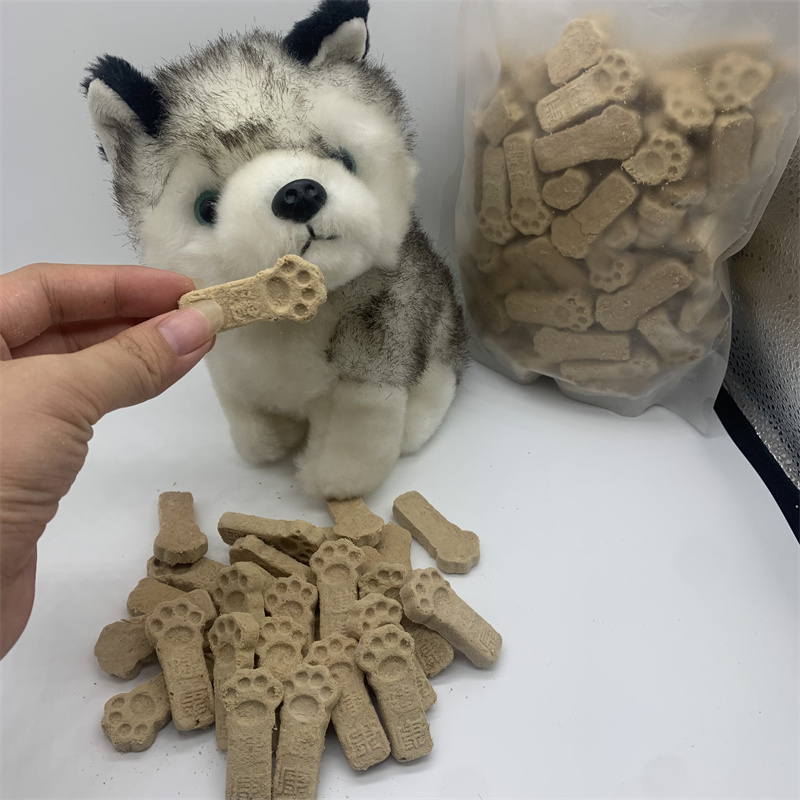 High Nutrition Raw Bone Meat Freeze-Dried Raw Bone Pie Tree Shape Cat and Dog Treats