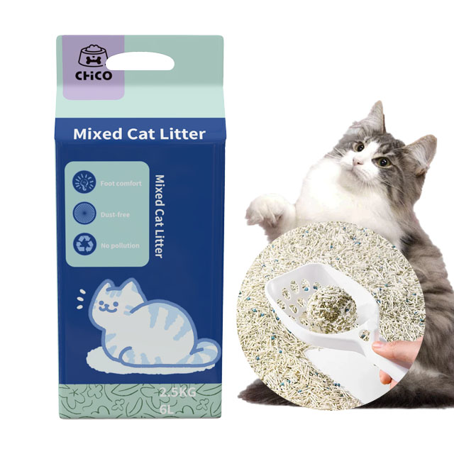 Tofu cat litter Deodorant dust-free milk tofu litter Kitten House special rising mix cat litter
