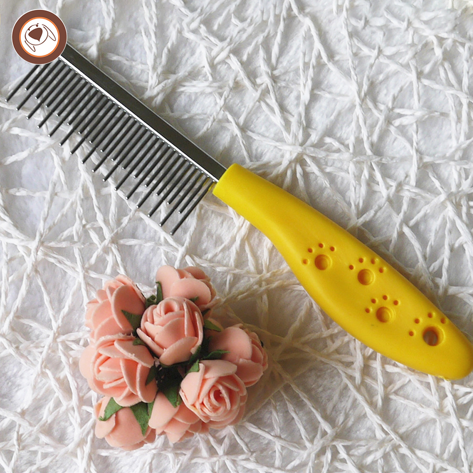 Natural Easy Grooming Tool Detangling Pet Comb for Matted Hair and Detangler