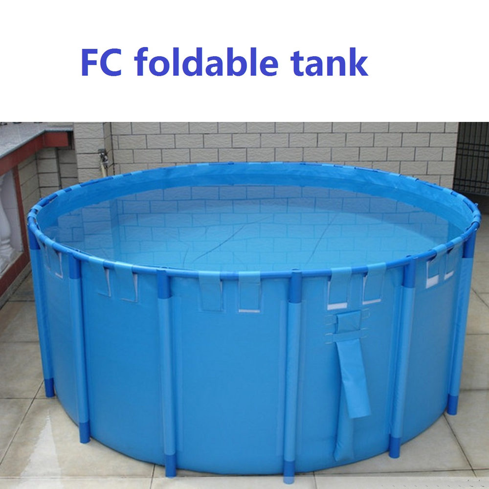 FC2008 200 * 80cm round aquarium waterproof cloth Koi display and breeding