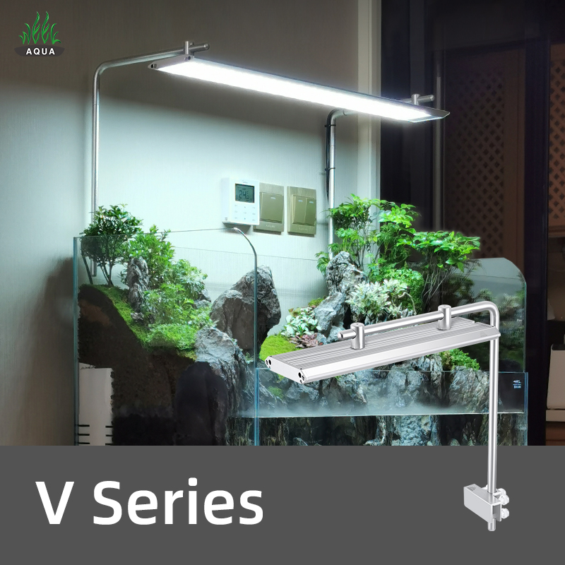 WEEKAQUA V300D White light Full Spectrum Raptor D series Clip on aqua light 30cm full spectrum led aquarium lights