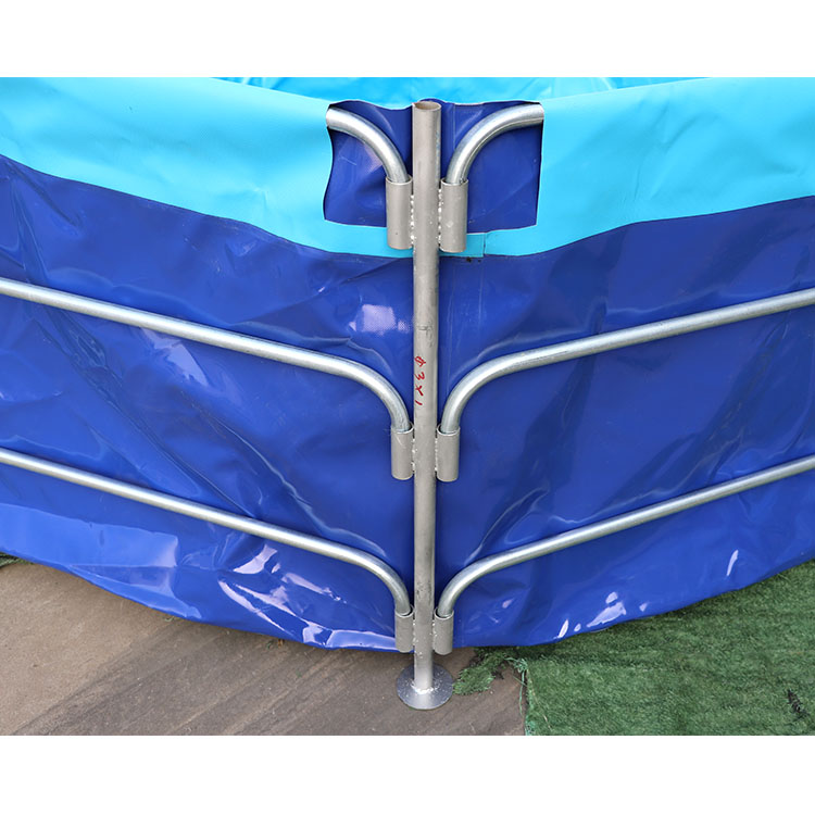 China custom aquaculture tank indoor tarpaulin shrimp farming system equipment